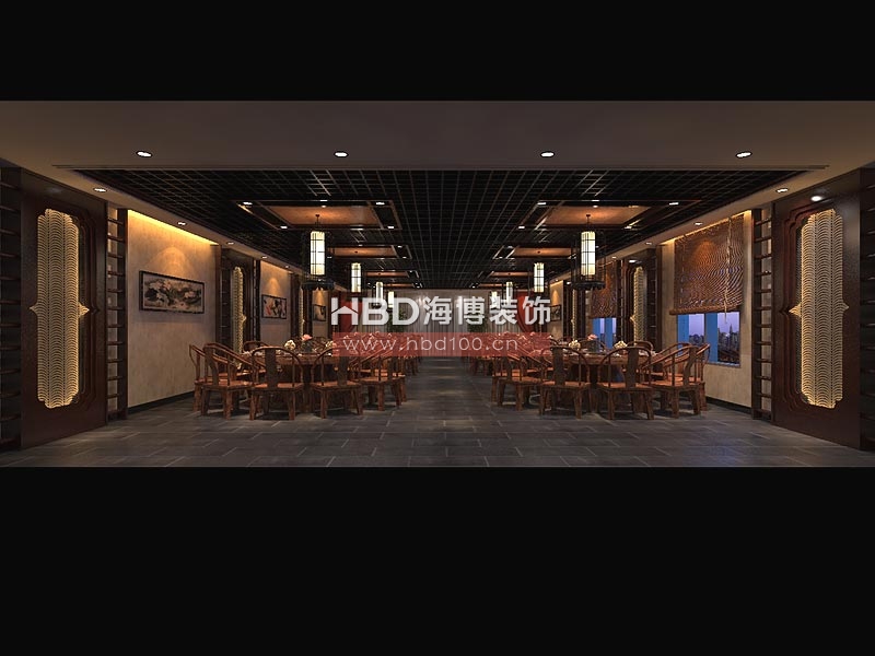 素雅齋堂茶樓裝修設(shè)計(jì) VIP廳