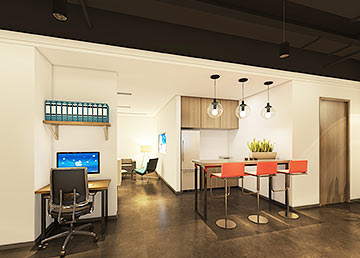 智慧神州信息技術(shù)公司休閑區(qū)設計裝修 智慧神州信息技術(shù)公司休閑區(qū)設計裝修