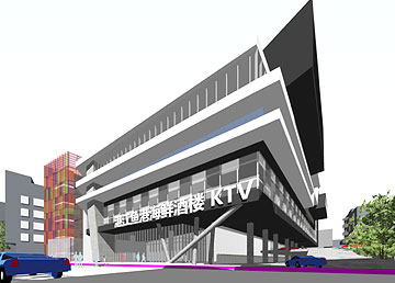 海鮮酒樓建筑設(shè)計裝修（湛江漁港酒樓）
