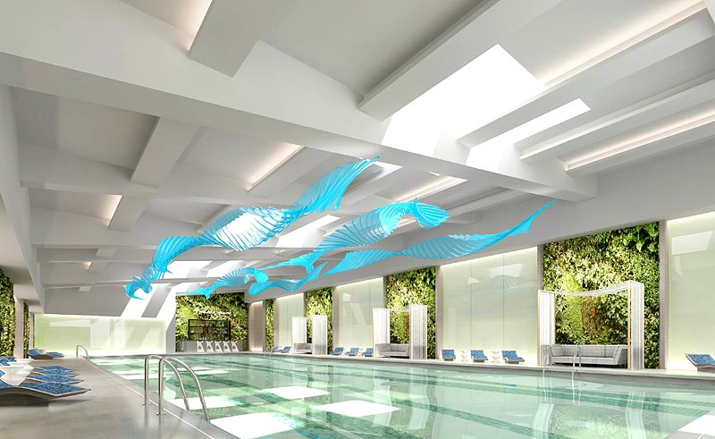 翡翠薈美容會所裝修設(shè)計(jì) 游泳館設(shè)計(jì) 翡翠薈美容會所裝修設(shè)計(jì) 游泳館設(shè)計(jì)