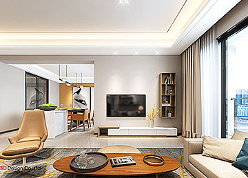 現(xiàn)代簡(jiǎn)約風(fēng)格家裝住宅裝修設(shè)計(jì) 亞運(yùn)城天薈